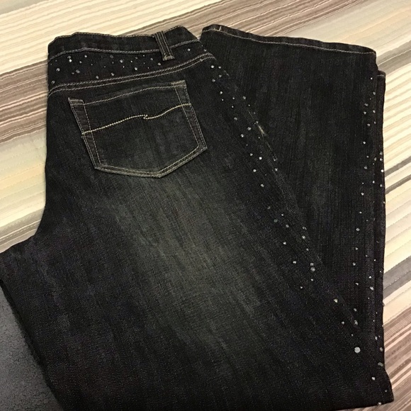 BLUE IDentity sparkle jeans ~ 8P - Picture 5 of 5